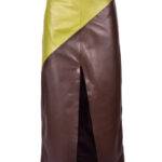 Esme Midi Skirt Khaki Brown W844