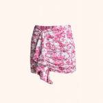 Palm Mini Skirt Porcelain Pink B129