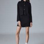 Ruler Skirt FW23-039 BLACK