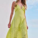 DRESS M8455 YELLOW