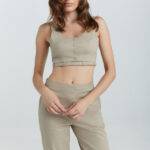 Camellia Top SS24-011-BEIGE
