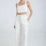 Lyra Long Pants SS24-098-WHITE