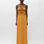 Jacinta Mustard Dress