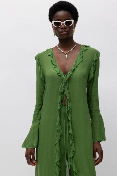 Lorena Cardigan Green