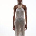CARRIE SEQUIN DRESS IVORY