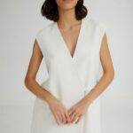 The Gelato Vest Ecru