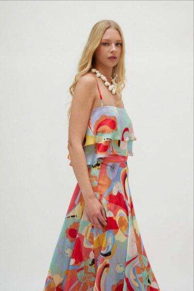 Sky Top (Watermelon red)