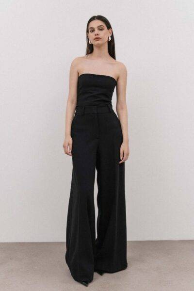 The Spice It Up Wide Leg Pants Black
