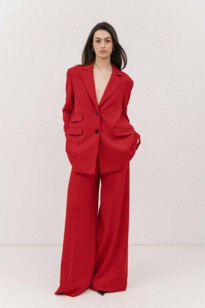 The Spice It Up Wide Leg Pants Red