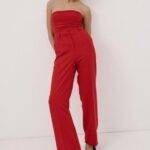 The Spice It Up Straight Leg Pants Red