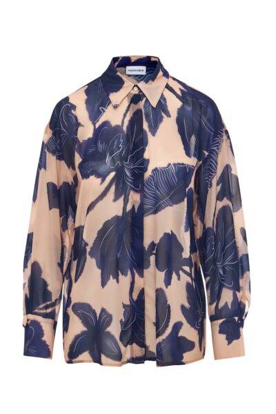 LYDIA SHIRT | INDIGO BLOSSOM