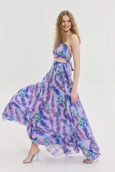 Dalia Skirt (Purple)