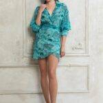 SERAFINA MINI WRAP SKIRT