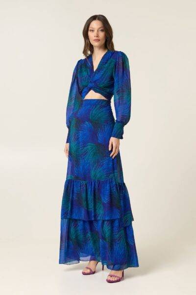 PALMERA MAXI POLYMORPHIC WRAP SKIRT