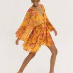 Celine Dress (Orange)