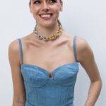 LINEA DENIM BUSTIER
