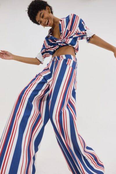 Salem Denim Pants (Nautica Stripes)