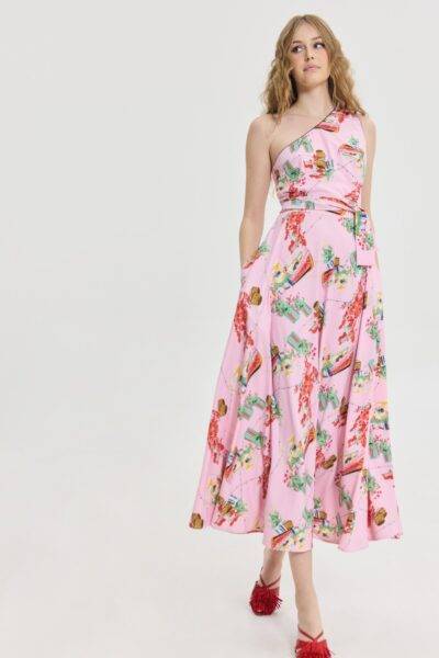 Calliroe Dress (Pink)