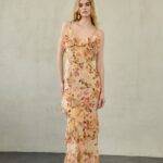 Sorelle Open Back Dress