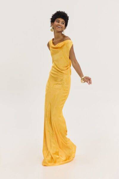 Gold Dress (Orange)