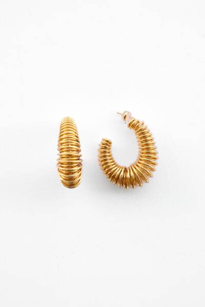 WHIRL EARRINGS(gold)