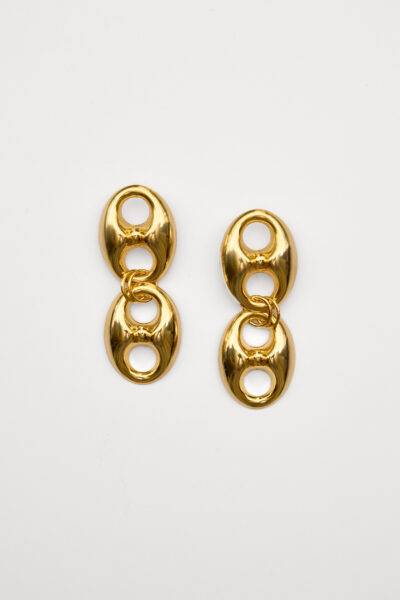 THETA EARRINGS(gold)