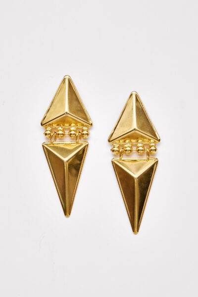 TOTEM EARRINGS(gold)