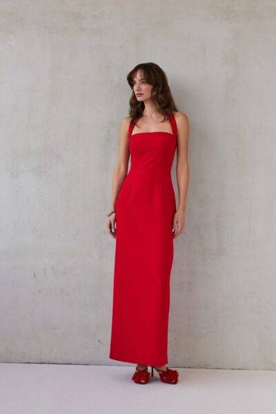 ALBA DRESS | PASSION RED