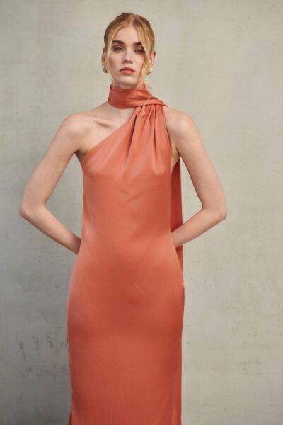 Camelia Maxi Dress | Terracotta