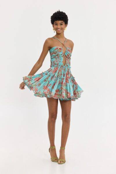 Lambada Dress (Aqua)