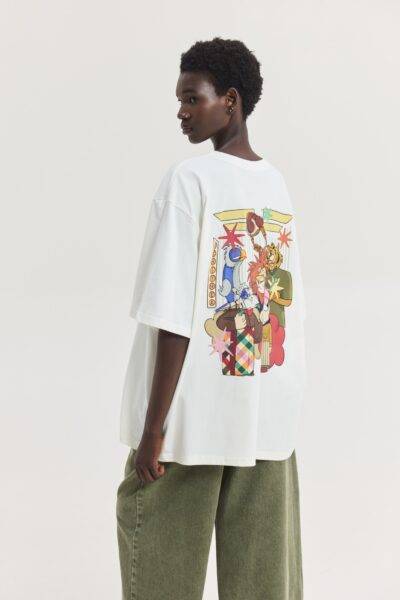 Cheetah Off White T-Shirt (Elevator)