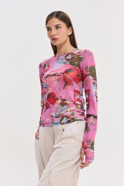 Sora Top (Fuchsia)