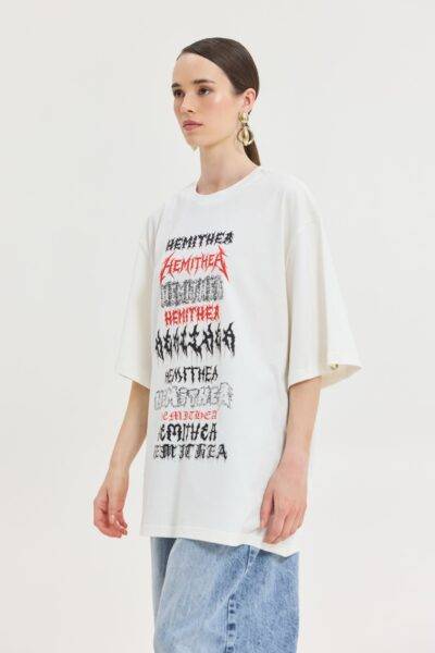 Cheetah Off White T-Shirt (Logos)