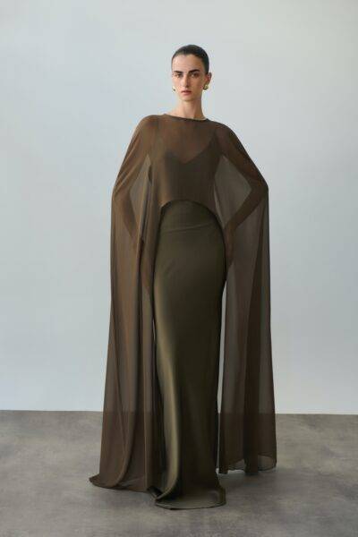 LUISA DRESS | KHAKI