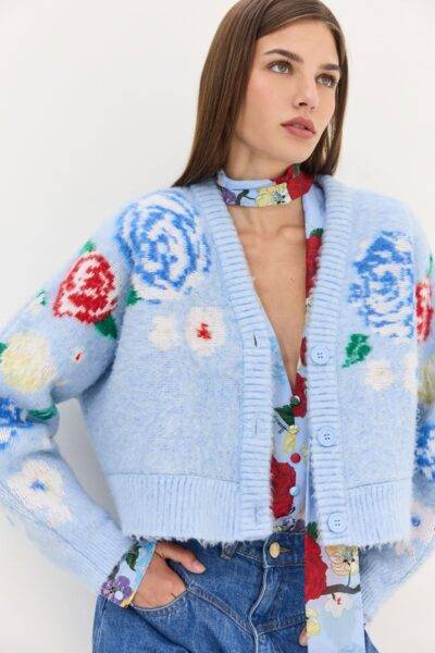 Capricorn Cardigan (Light Blue)